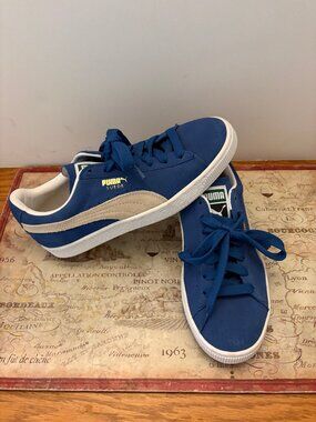 PUMA Suede Classic "Olympic Blue" Sneakers NWT - Women's 7
